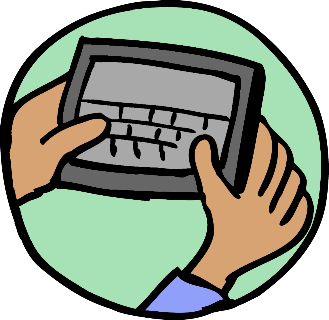 Texting Sms Clipart (1143x1109), Png Download