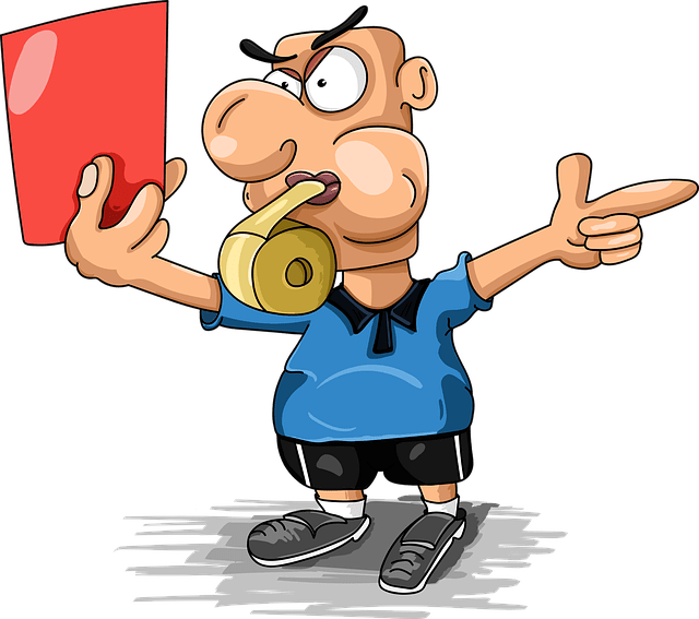 Pickleball Rules And The Value Of Having Referees - Soccer Red Card Clipart - Png Download (640x567), Png Download