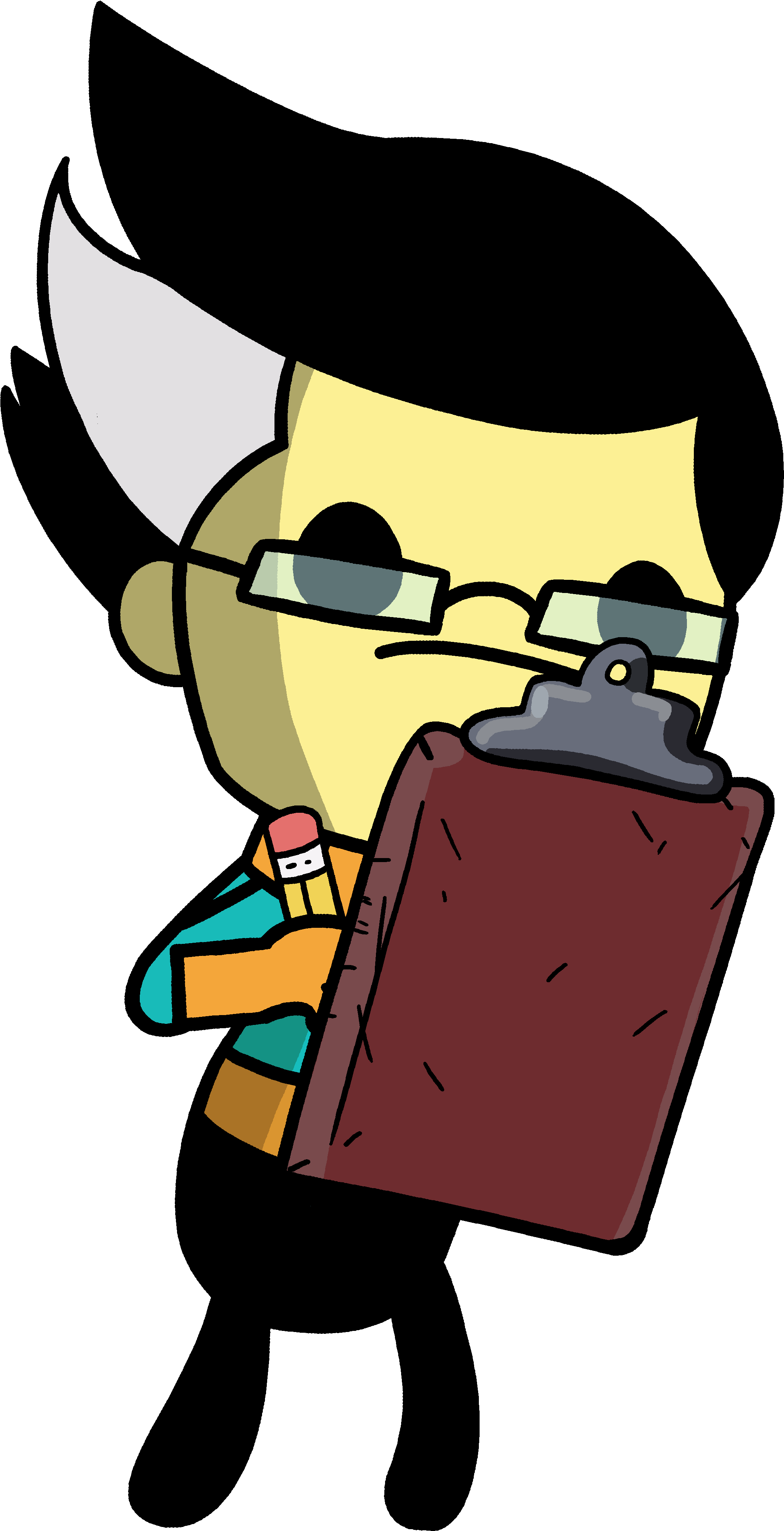 Cartoon Clipart (2619x4341), Png Download