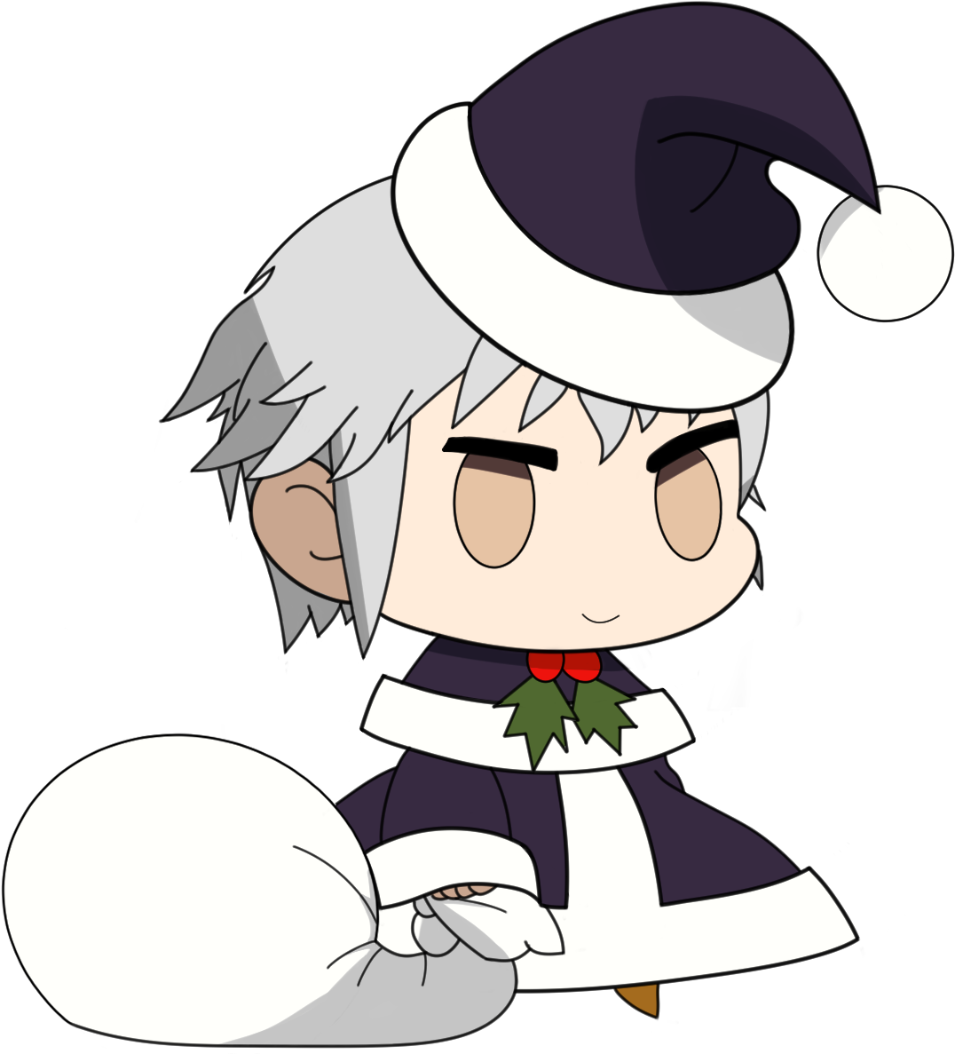 Christmas Monster Musume Papi Clipart (1600x1200), Png Download