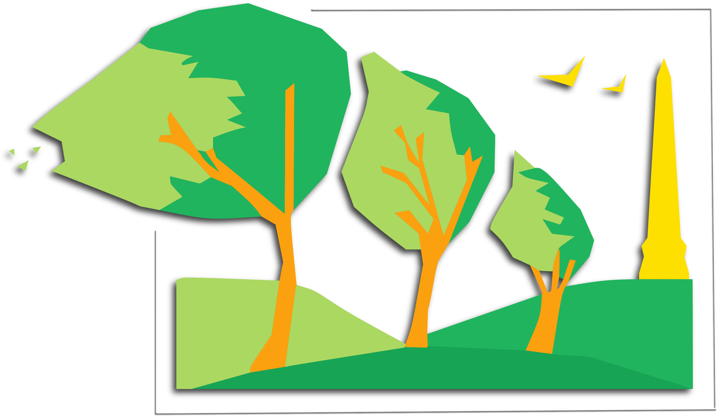 Court Fields School Wellington Clipart (2591x1630), Png Download