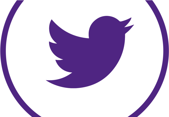 Follow Us On Social Media - Dark Blue Twitter Logo Clipart (824x464), Png Download