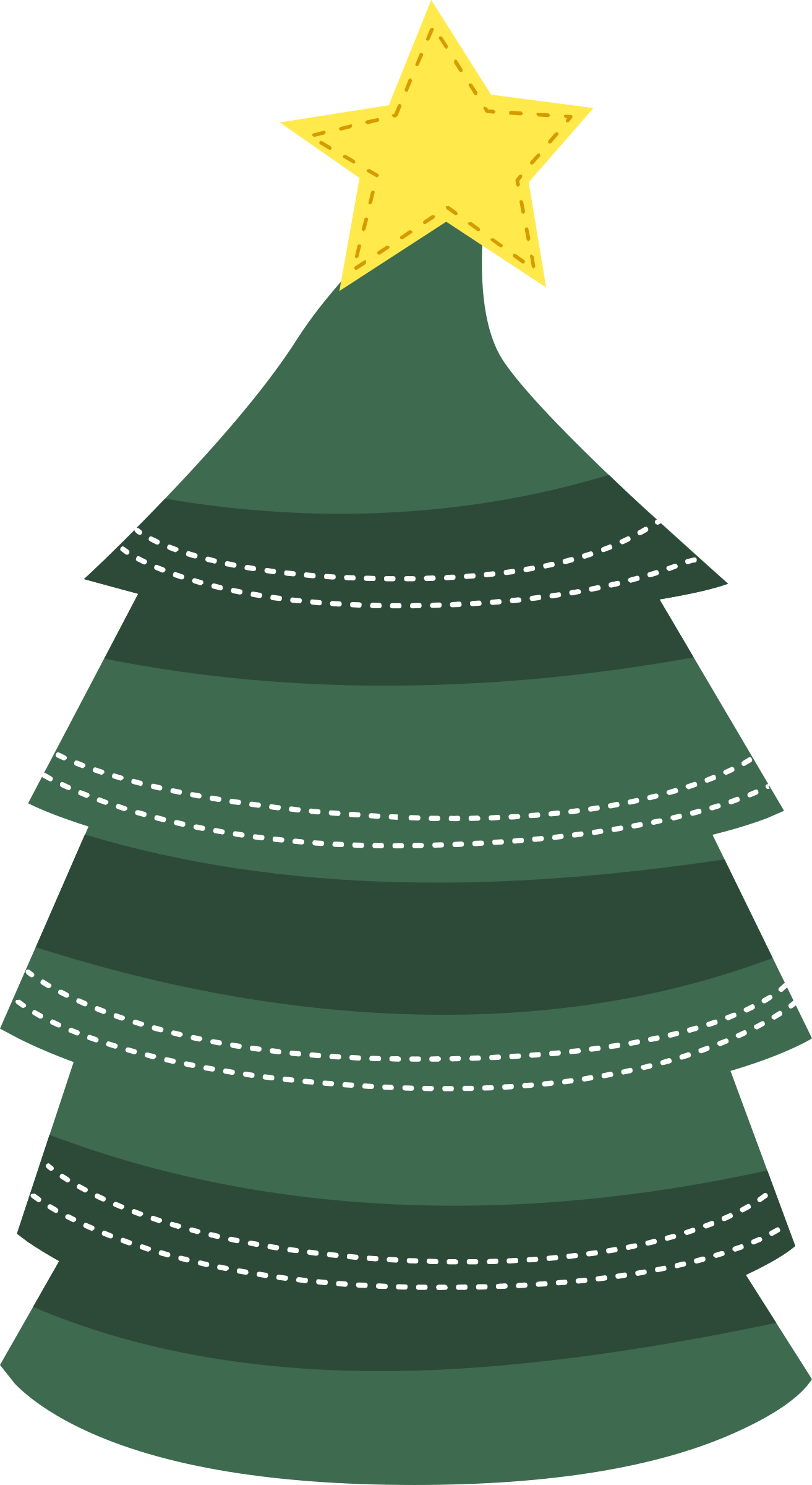 Misc Tree Xmas Clip Arts - Christmas Tree - Png Download (1313x2400), Png Download