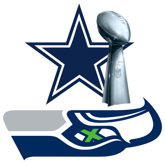 Are The Champions No - Dallas Cowboys Logo Transparent Clipart (592x595), Png Download