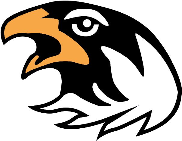 Falcon Logo - Pentwater Public School Clipart (666x527), Png Download