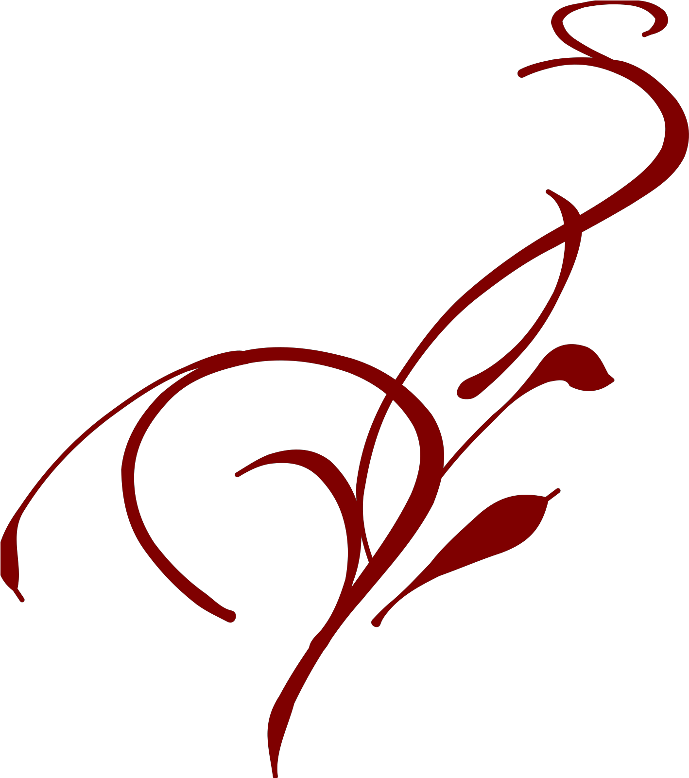 Red Swirl Clip Art - Png Download (1600x1600), Png Download