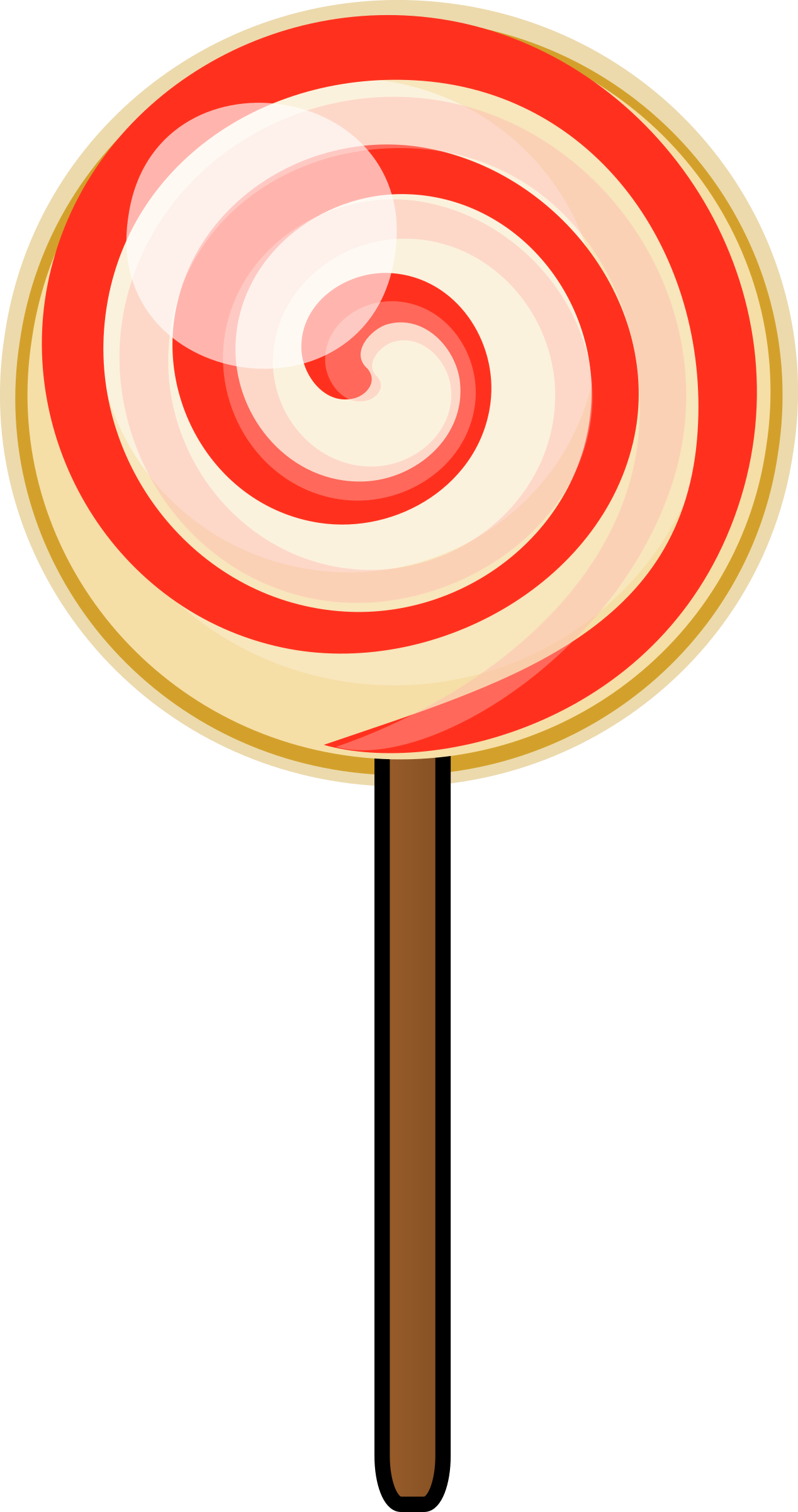 Lollipop Candy Crush Saga - Lollipop In Png Clipart (1268x2400), Png Download