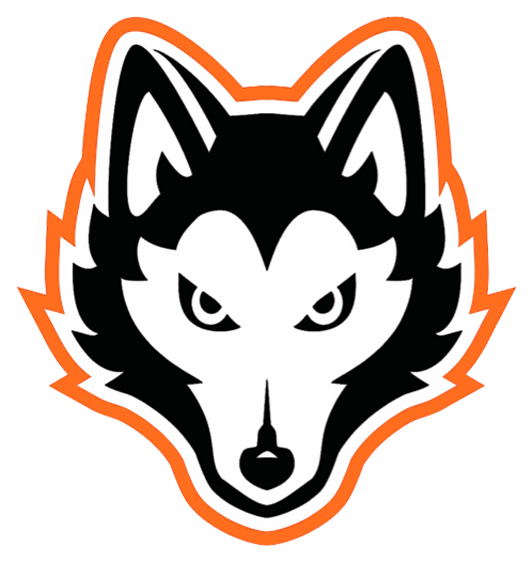 School Logo - Harlem High School Huskies Clipart (559x587), Png Download
