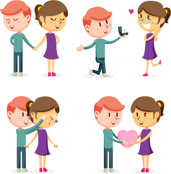 Communication Transparent Marriage - Whatsapp Dp Clip Art - Png Download (683x698), Png Download