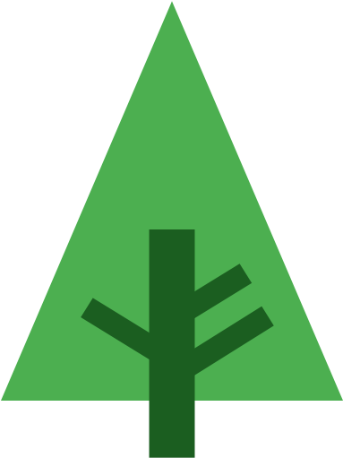 Forrest Pine Tree Green - Sign Clipart (600x600), Png Download