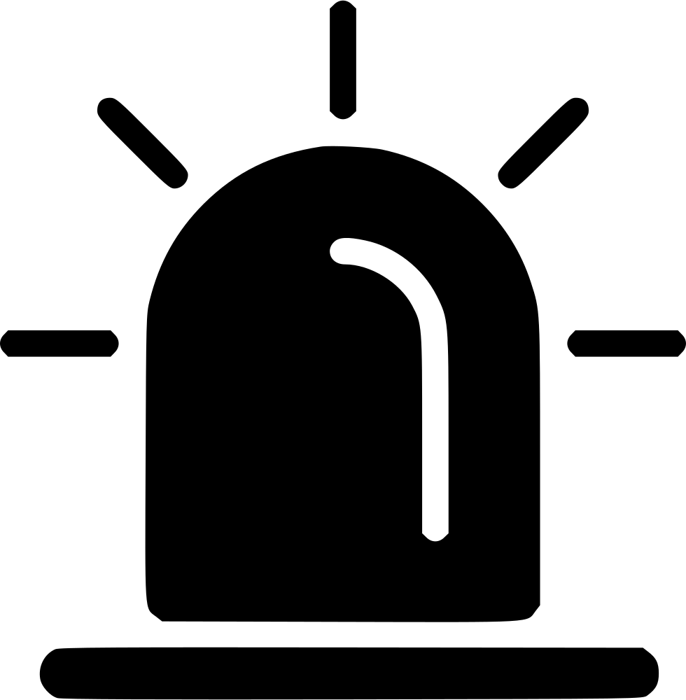 Alarm Clipart Siren - Solar Panel Logo Png Transparent Png (980x1000), Png Download