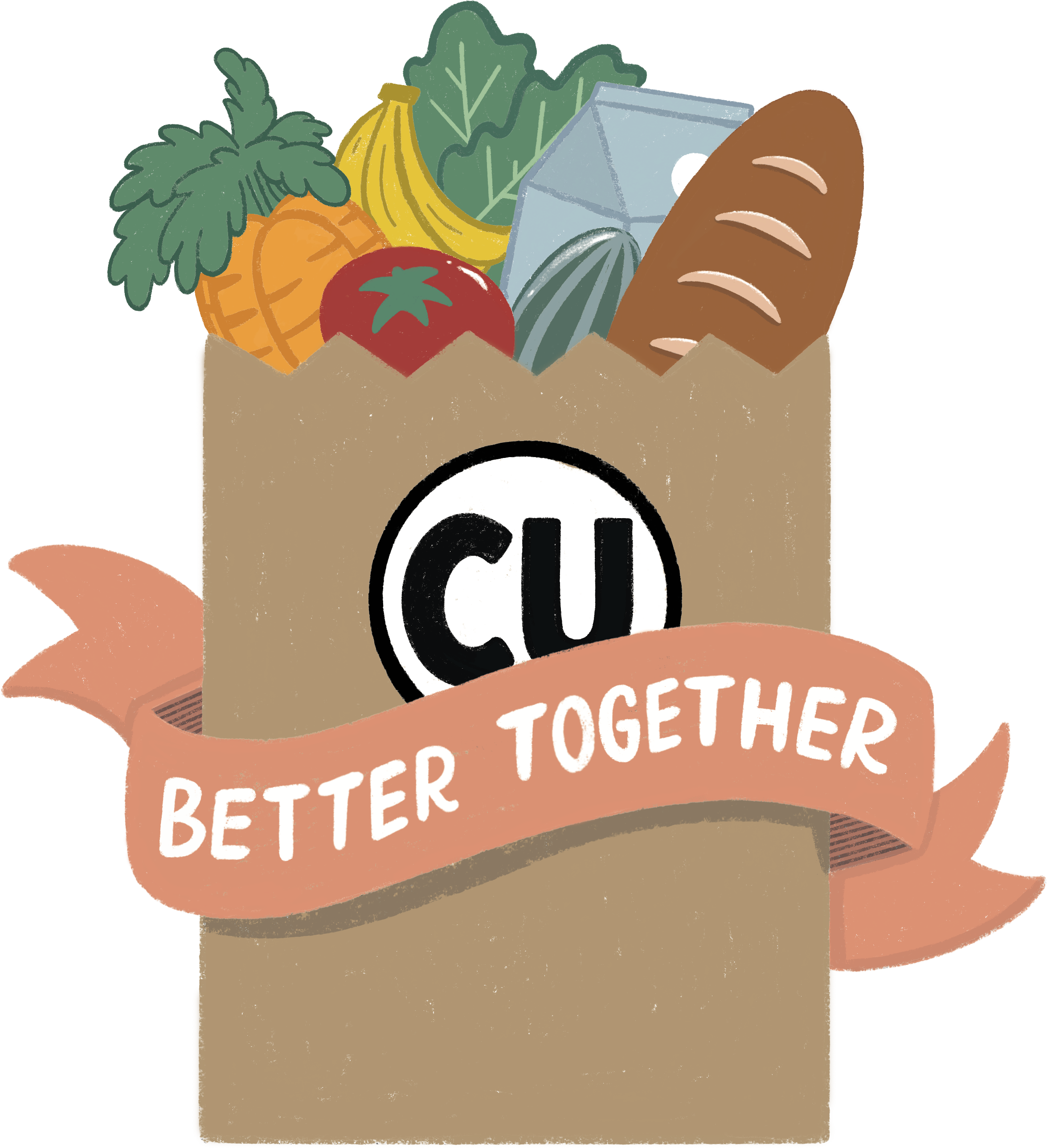 Cu Better Together Clipart (2350x2577), Png Download