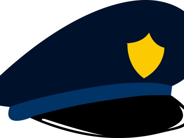 Cartoon Police Hat Png Clipart (640x480), Png Download