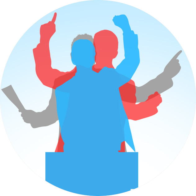 Debate Clipart Extempore - Body Language Clipart - Png Download (631x631), Png Download