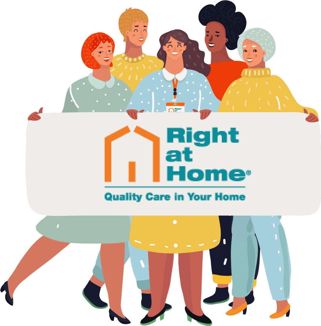 Group Holding A Banner Clipart (1200x1102), Png Download