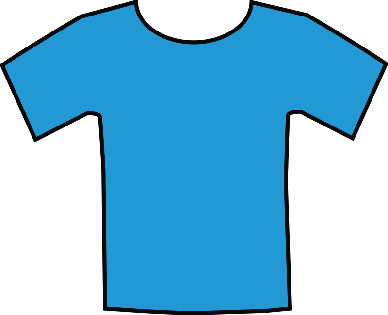 Blue Shirt Clipart - Png Download (800x650), Png Download