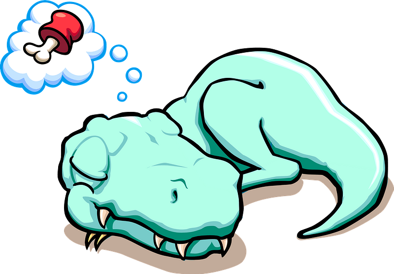 T Rex 03 Clipart - Png Download (800x556), Png Download