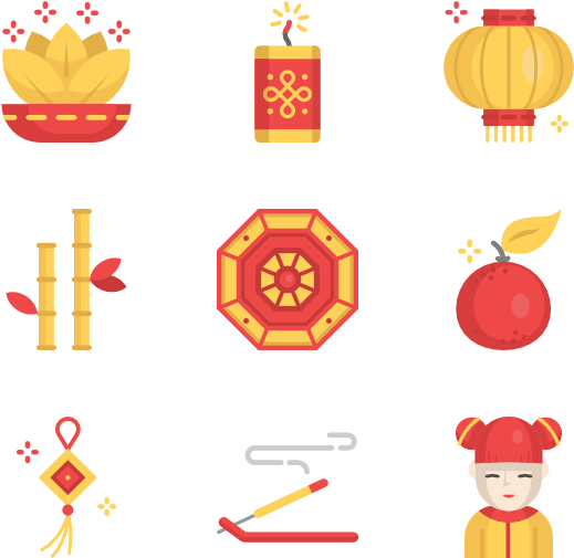 新年 Icon Png Clipart (600x564), Png Download