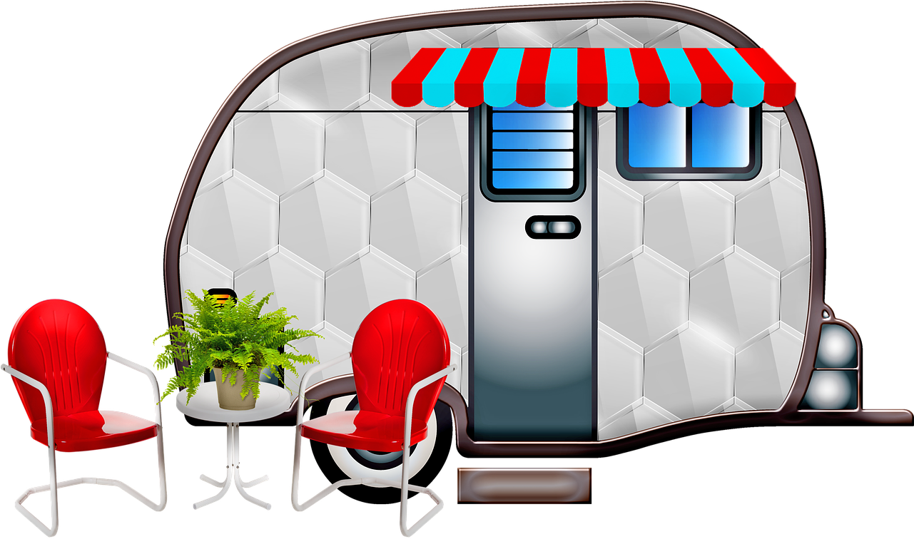 Caravan Clipart (1280x806), Png Download