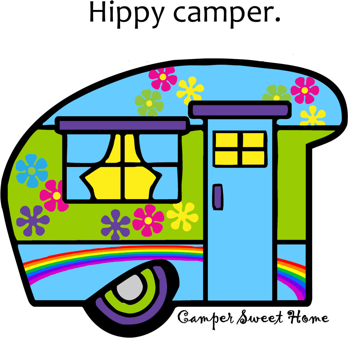 Camper Clip Art - Png Download (1200x1200), Png Download