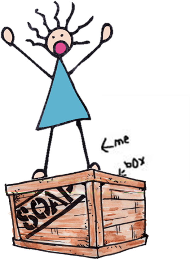 Transparent Risky Clipart - Clip Art Soap Box - Png Download (613x835), Png Download