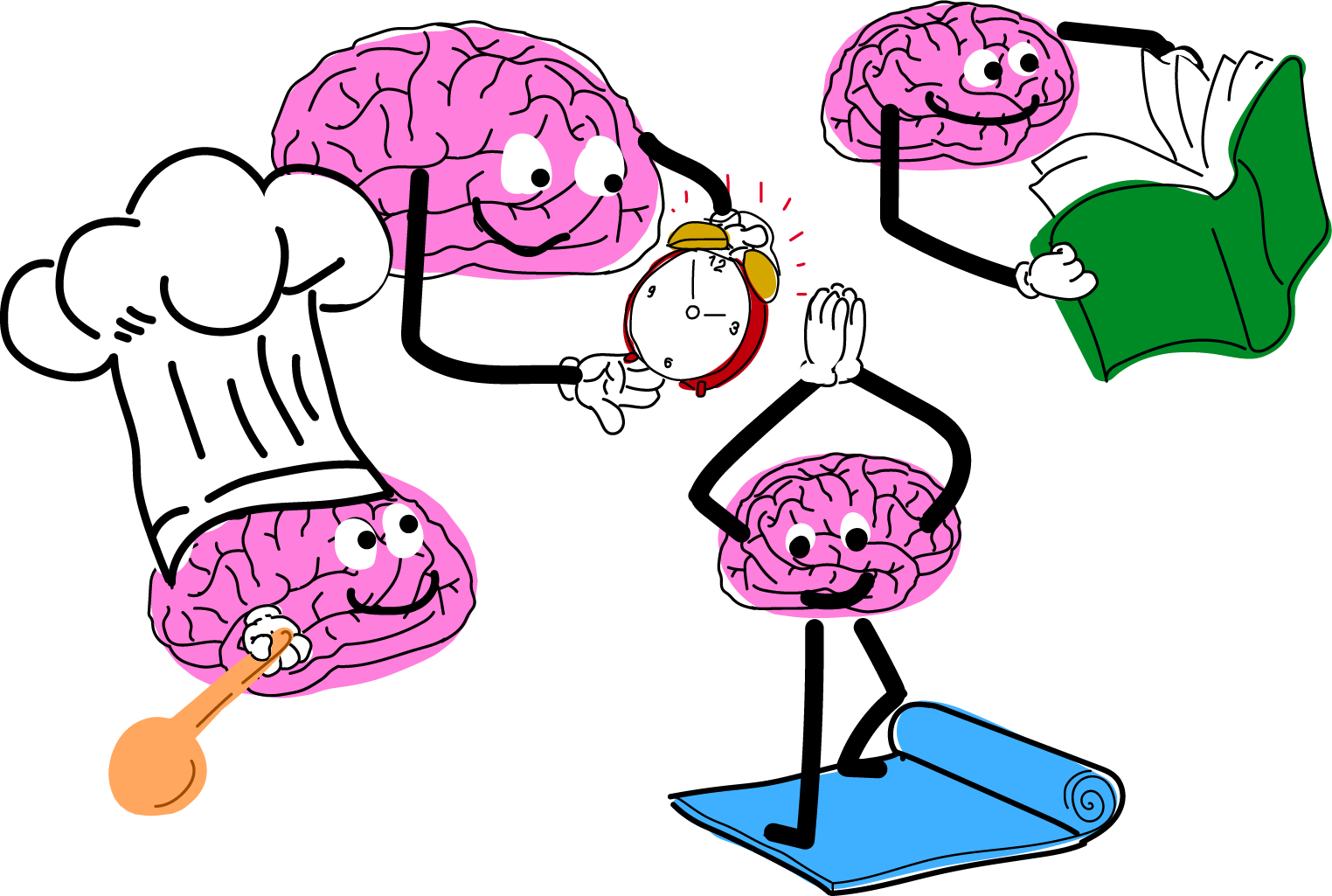 Mental Health Clip Art - Png Download (1524x1025), Png Download