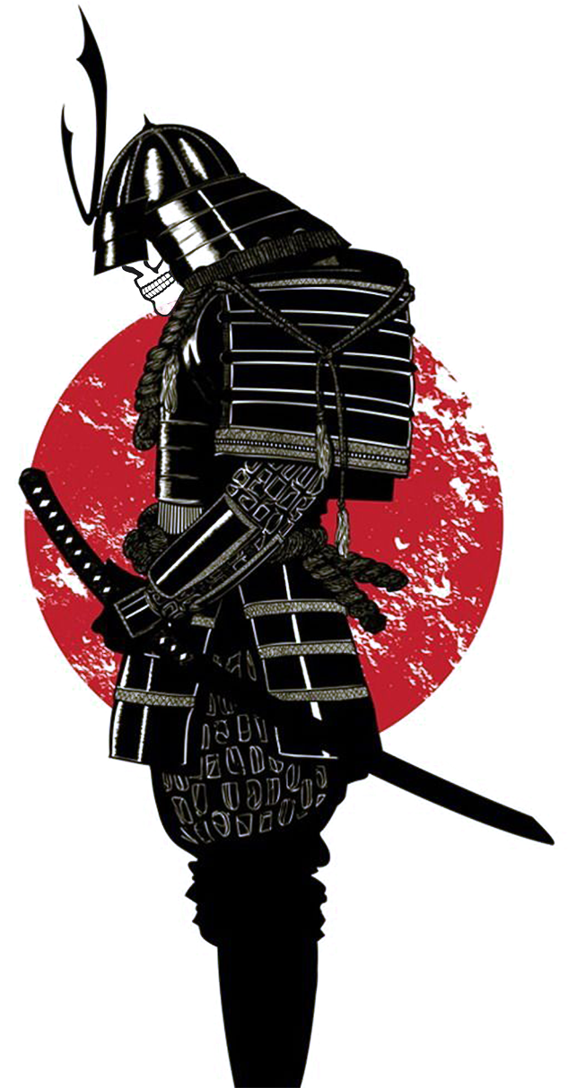 Samurai Clipart Chinese Soldier - Samurai Png Transparent Png (720x1248), Png Download