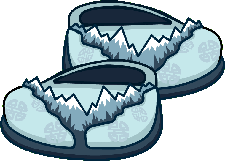 Club Penguin Wiki - Club Penguin Id Sandals Clipart (891x648), Png Download