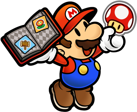 Mario Clipart Super Jump - Paper Mario Sticker Star Artwork - Png Download (600x600), Png Download