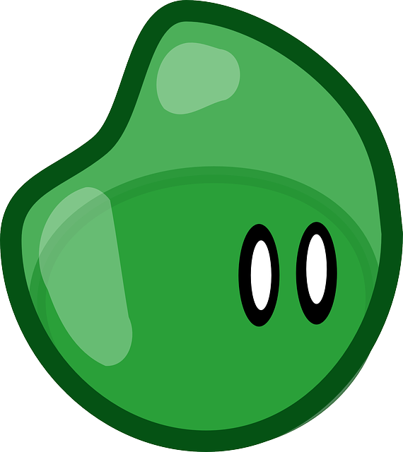 Shape, Thing, Creature, Jelly, Jello, Undefined, Shapes - Cartoon Jelly Clipart (570x640), Png Download