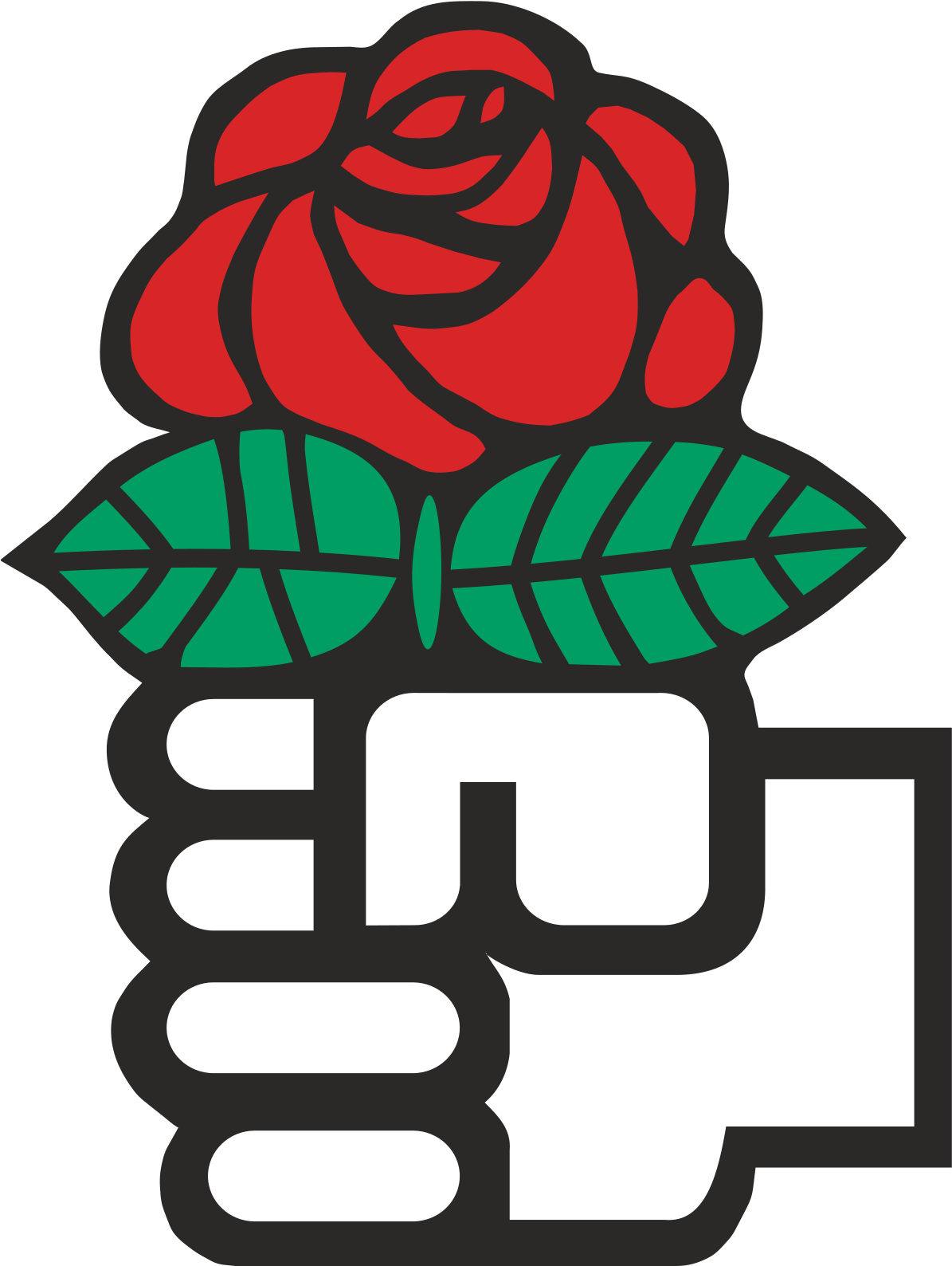 Social Democracy Logo Clipart (849x1200), Png Download