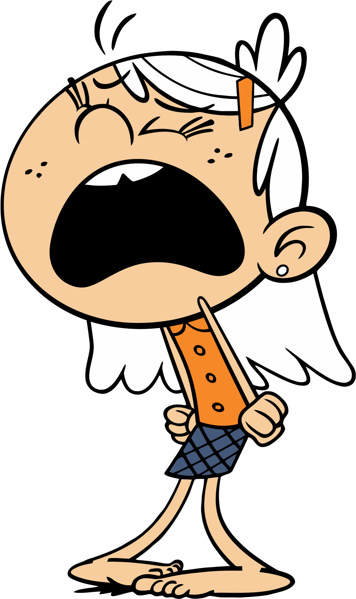 Rabbi Sixtrillionstein, You And The Rest Of Your Msm - Loud House Girl Lincoln Clipart (1144x1920), Png Download