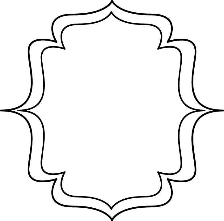 Clipart Black Frames - Png Download (725x713), Png Download