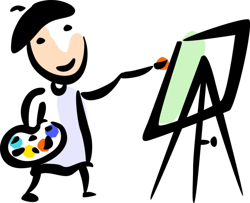 Transparent Clipart Paints - Clip Art - Png Download (865x700), Png Download