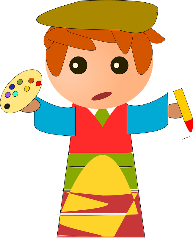 Artist Clipart - Artiste Png Transparent Png (649x800), Png Download