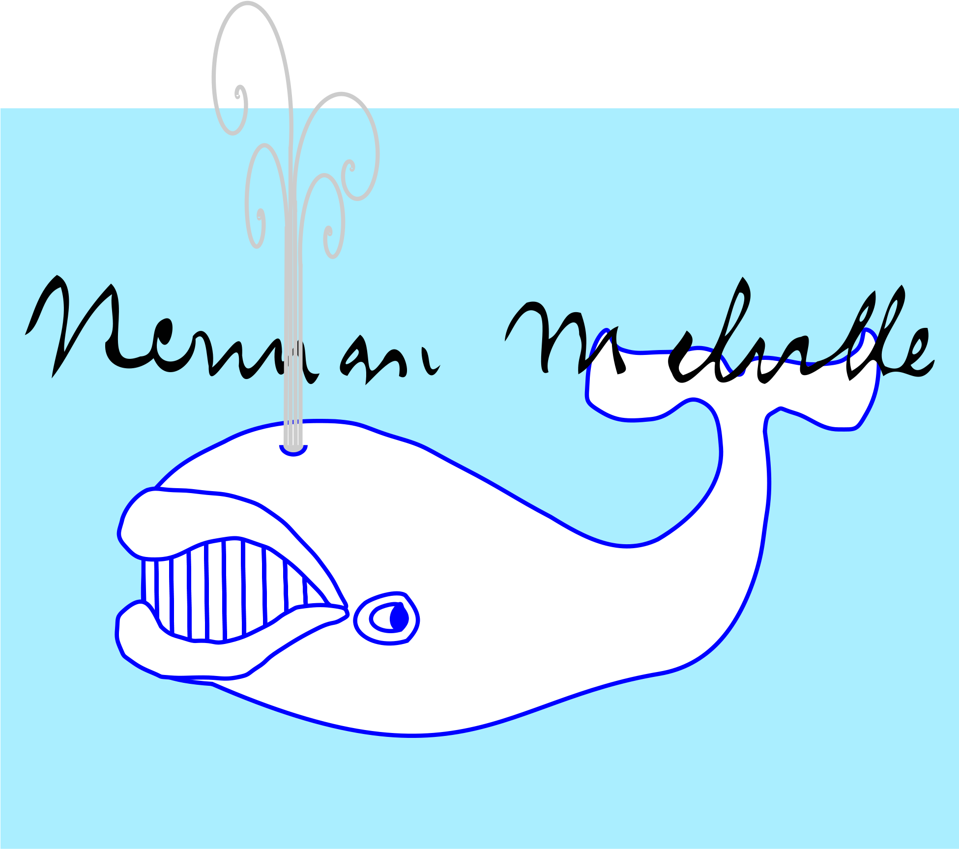 Free Create An Html Signature, Download Free Clip Art - Whale - Png Download (2000x1788), Png Download