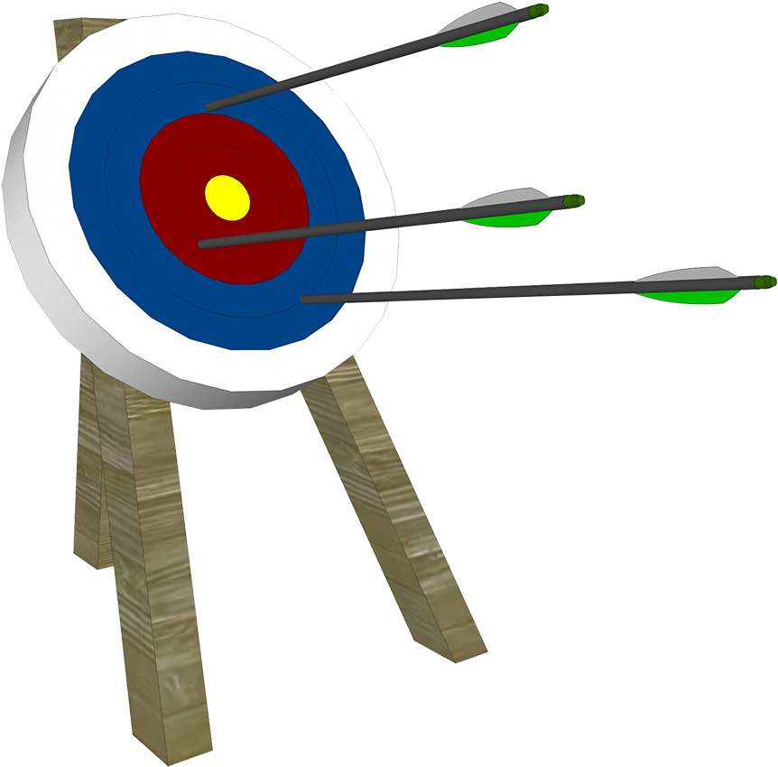 Different Kinds Of Sports Bow Target Transparent Clipart Full Size