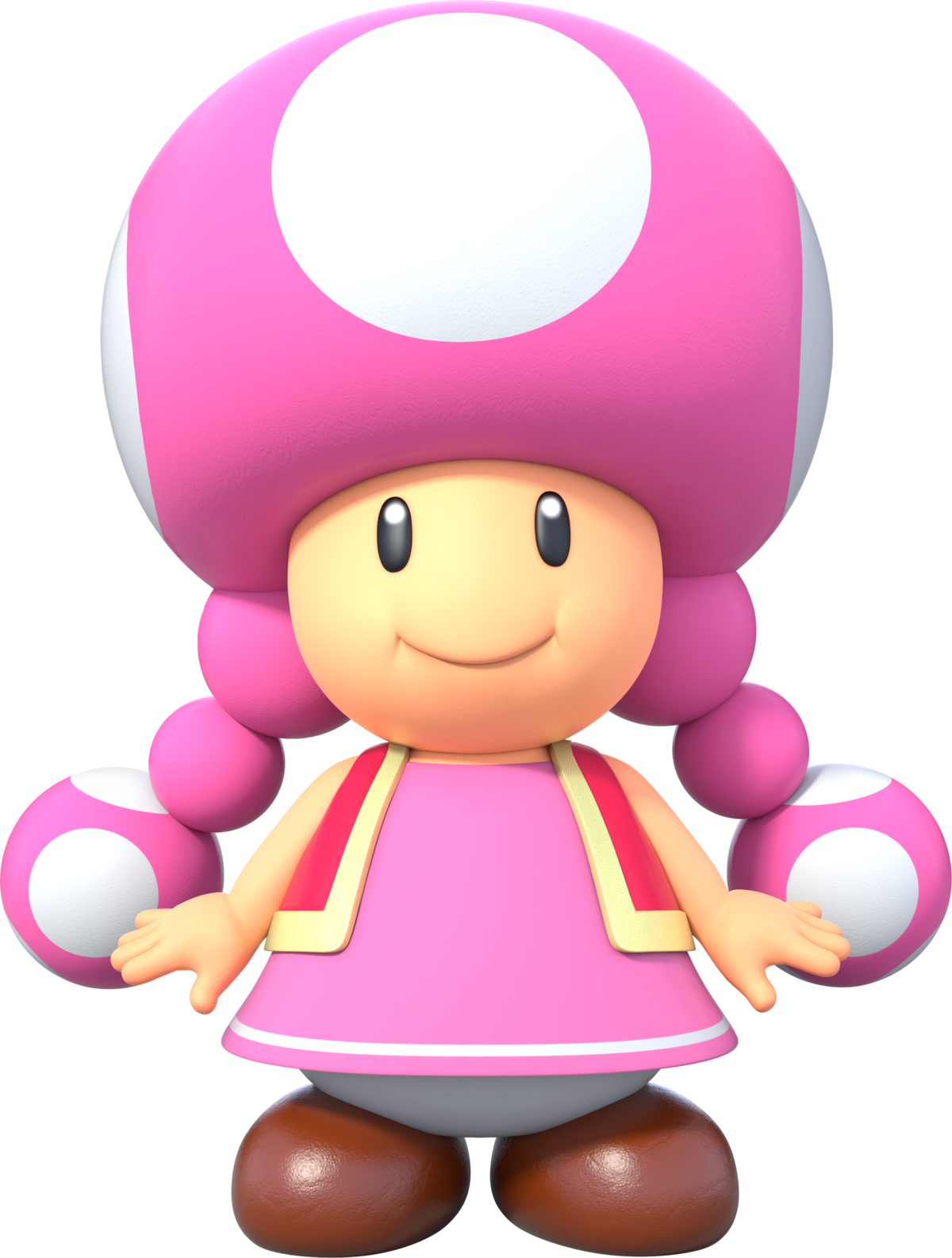 Mario Bros, Toadette Super Mario Wiki The Mario Encyclopedia - Toadette Mario Clipart (1200x1586), Png Download