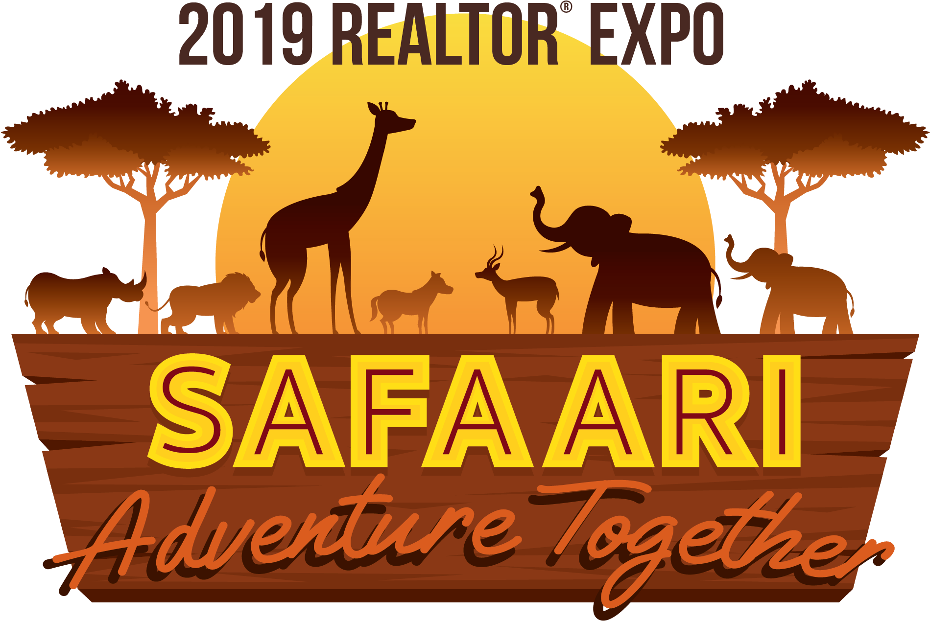 Illustration Safari Clipart (2383x1371), Png Download