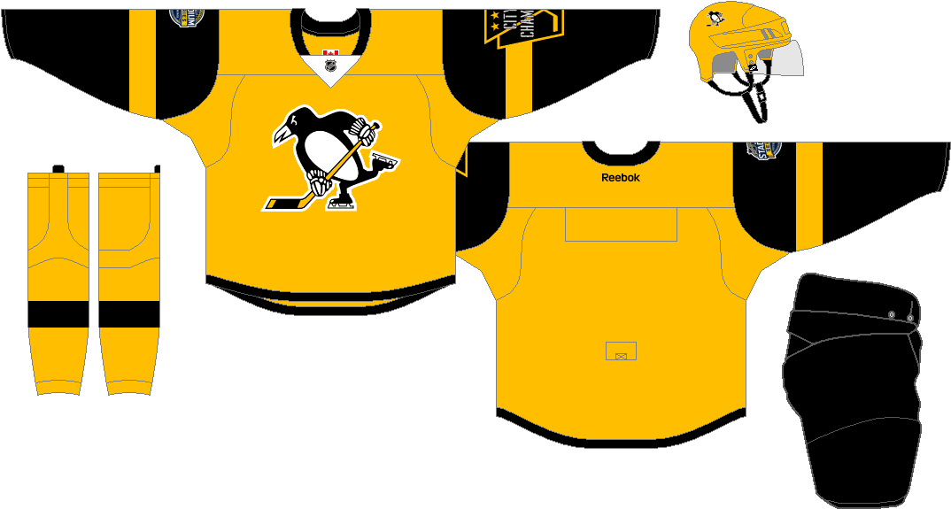 Jersey Clipart Pittsburgh Steelers - Pittsburgh Penguins Jersey Database - Png Download (1100x600), Png Download