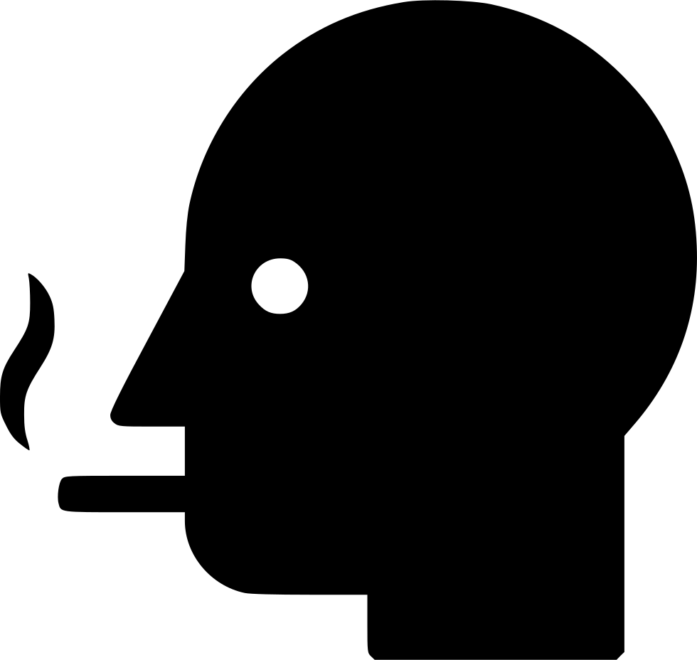 Smoking Smoke Smoker Cigarette No Smoking Clipart (980x928), Png Download