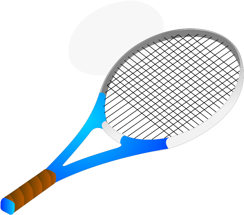 Tennis Racket Clipart (1600x1600), Png Download