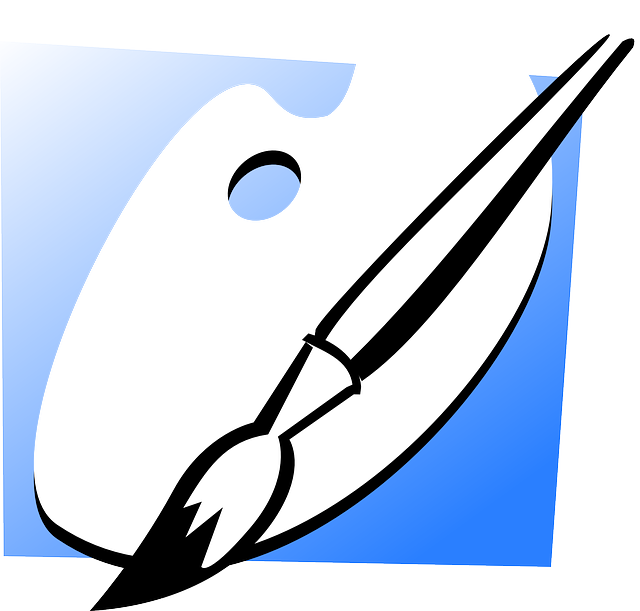 Sample Board, Painter, Paintbrush, Brush, Arts, Artist - Portable Network Graphics Clipart (640x611), Png Download