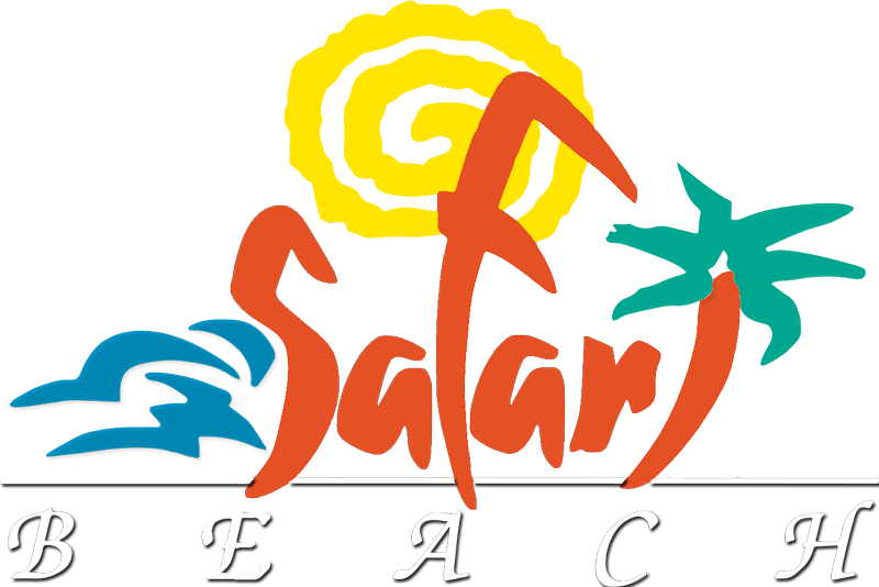 Safari Beach Tan - Safari Palm Village Logo Clipart (800x534), Png Download