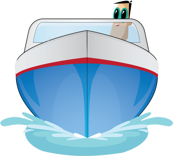 Speedboat Clipart (600x600), Png Download