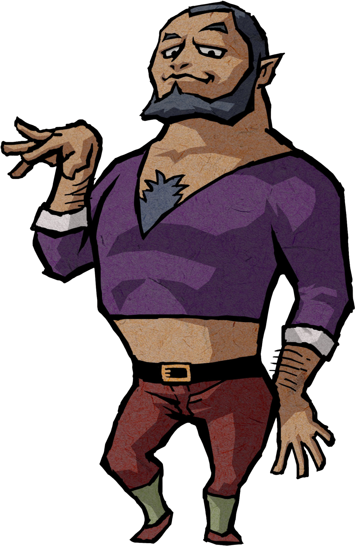 Legend Of Zelda Wind Waker Clipart (1200x1824), Png Download