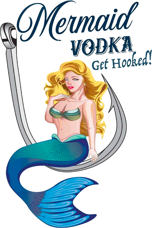 Mermaid Vodka Logo Clipart (517x776), Png Download