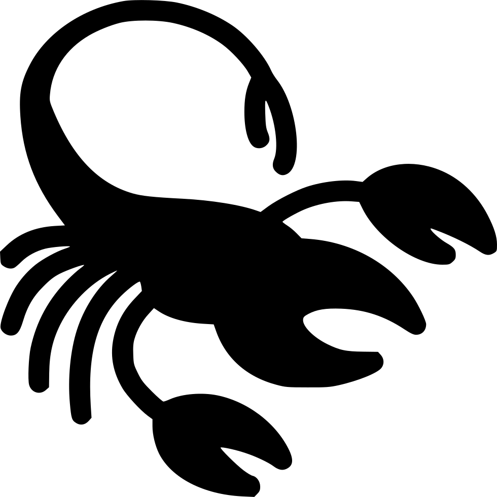 Scorpion Clipart Transparent - Clip Art - Png Download (980x980), Png Download