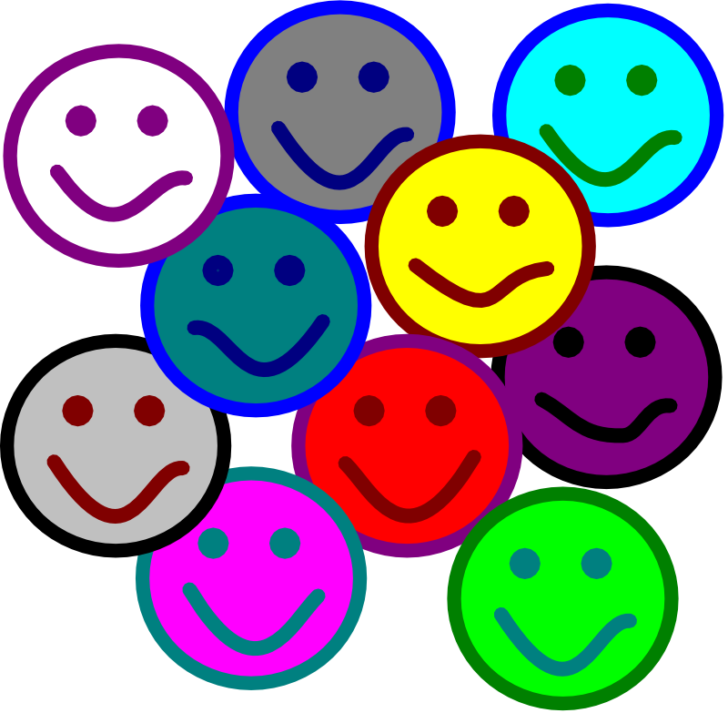 Group Of People Working Together Clipart Money Image - Group Smiley Faces Clip Art - Png Download (800x783), Png Download