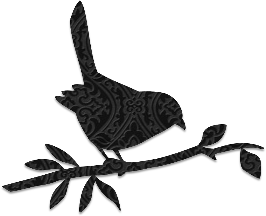 Baby Bird Black And White Png Clipart (886x721), Png Download